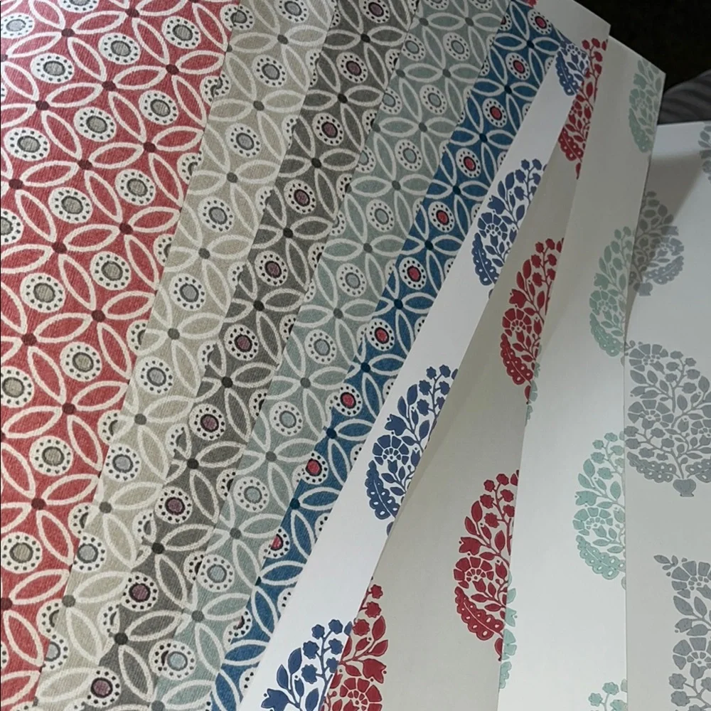 York Small Prints Colorful Patterned Wallpaper Samples